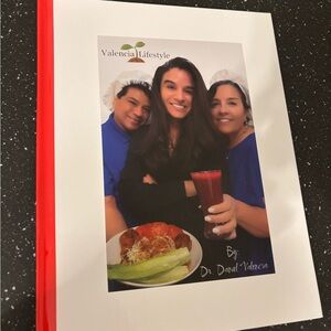 Valencia Lifestyle Cookbook with Red Spine